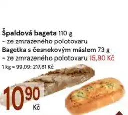 Žabka Špaldová bageta nabídka