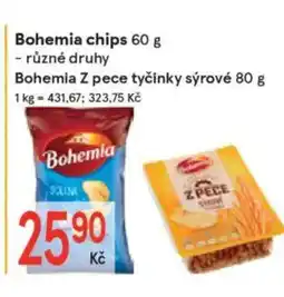 Žabka Bohemia chips nabídka
