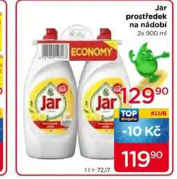 TOP drogerie Jar prostředek na nádobí nabídka