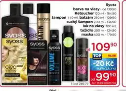 TOP drogerie Syoss barva na vlasy nabídka