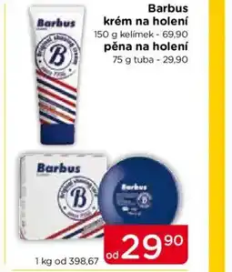 TOP drogerie Barbus krém na holení nabídka