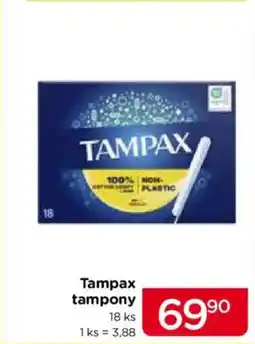TOP drogerie Tampax tampony nabídka