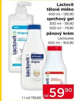 TOP drogerie Lactovit Lactovit tělové mléko nabídka
