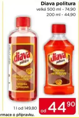 TOP drogerie Diava politura nabídka