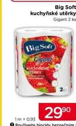 TOP drogerie Big Soft kuchyňské utěrky nabídka