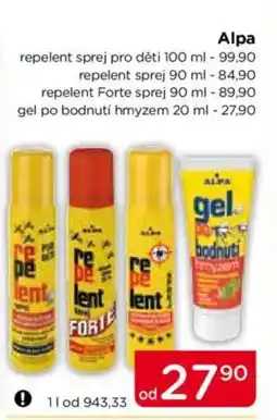 TOP drogerie Alpa nabídka