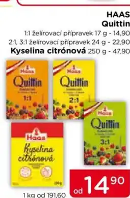 TOP drogerie HAAS Quittin nabídka