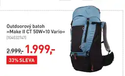 Intersport Outdoorový batoh >>Make II CT 50W+10 Vario<< [104032747] nabídka
