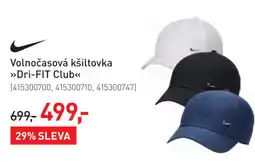 Intersport Volnočasová kšiltovka »Dri-FIT Club< nabídka