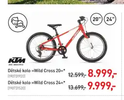 Intersport KM Dětské kolo >>Wild Cross 20<<* nabídka