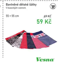 Vesna Bavlněné dětské šátky nabídka