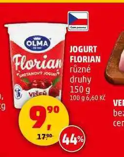 Penny Market OLMA JOGURT FLORIAN, 150 g nabídka