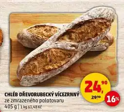 Penny Market CHLÉB DŘEVORUBECKÝ VÍCEZRNNÝ, 405 g nabídka