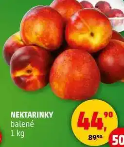 Penny Market NEKTARINKY balené, 1 kg nabídka