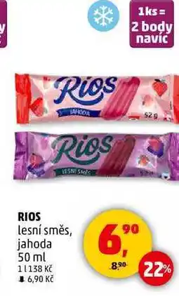 Penny Market RIOS lesní směs, jahoda, 50 ml nabídka