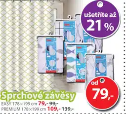 Sprchové závěsy