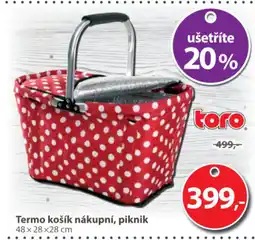 Termo košík nákupní, piknik