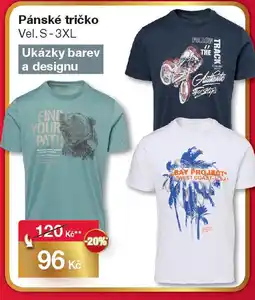 Woolworth Pánské tričko Vel. S-3XL Ukázky barev a designu nabídka