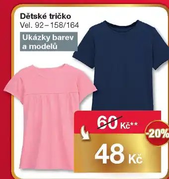 Woolworth Dětské tričko nabídka