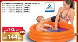 Woolworth Bazének se třemi kruhy,,HAPPY PEOPLE" nabídka