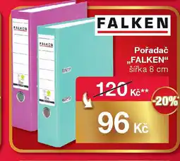 Pořadač ,,FALKEN" šířka
