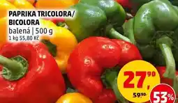 Penny Market PAPRIKA TRICOLORA/ BICOLORA balená, 500 g nabídka