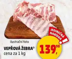 Penny Market VEPŘOVÁ ŽEBRA, 1 kg nabídka