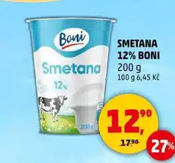Penny Market SMETANA 12% BONI, 200 g nabídka