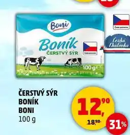 Penny Market ČERSTVÝ SÝR BONÍK BONI, 100 g nabídka