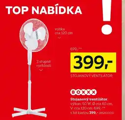 XXXLutz Stojanový ventilátor nabídka