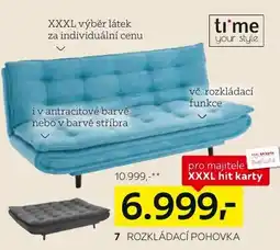 XXXLutz Rozkládací pohovka nabídka