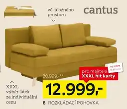 XXXLutz Rozkládací pohovka nabídka