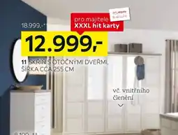 XXXLutz Skříň s otočnými dveřmi nabídka