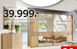 XXXLutz Skříň s posuvnými dveřmi nabídka