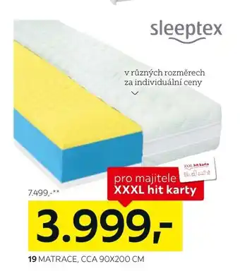 XXXLutz Matrace nabídka