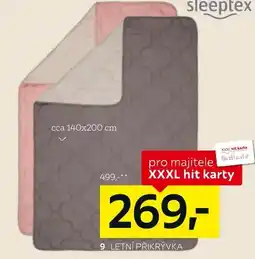 XXXLutz Letní přikrývka nabídka