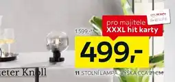 XXXLutz Stolní lampa nabídka