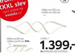 XXXLutz Závěsné LED svítidlo nabídka