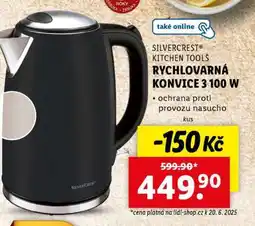 Lidl SILVERCREST KITCHEN TOOLS RYCHLOVARNÁ KONVICE 3 100 W nabídka
