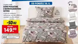 Lidl LIVARNO HOME LOŽNÍ POVLEČENÍ Z MIKROVLÁKNITÉHO SATÉNU nabídka