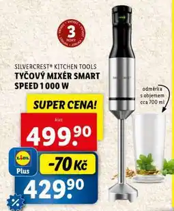 Lidl SILVERCREST KITCHEN TOOLS TYČOVÝ MIXÉR SMART SPEED 1000 W nabídka