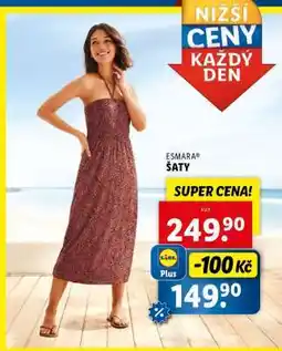 Lidl esmara ŠATY nabídka