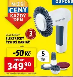 Lidl SILVERCREST Elektrický čisticí kartáč nabídka