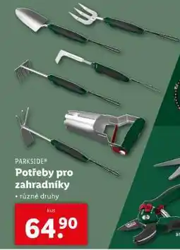 Lidl PARKSIDE Potřeby pro zahradníky nabídka