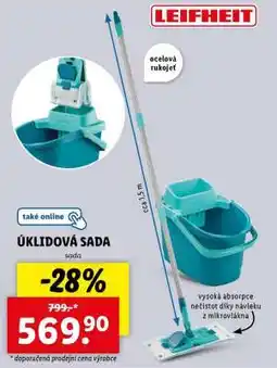 Lidl Úklidová sada nabídka