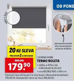Lidl LIVARNO HOME TERMO ROLETA nabídka