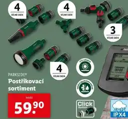 Lidl PARKSIDE Postřikovací sortiment nabídka