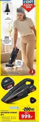Lidl SILVERCREST AKU RUČNÍ VYSAVAČ 20 V nabídka