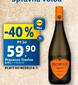 Lidl Prosecco Treviso nabídka