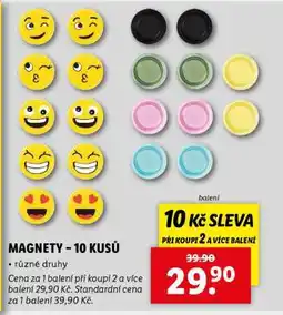 Lidl MAGNETY – 10 KUSŮ nabídka